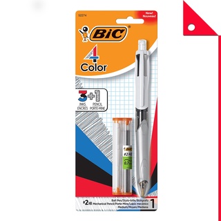 BIC : BIC52274* ปากกาลูกลื่น+ดินสอ BIC 4-Color 3+1 Ballpoint Pen and Pencil