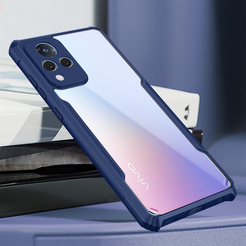 [พร้อมส่งใ] เคส VIVO Y18 Y03 Y27 4G Y27s Y36 5G Y100 Y35 Y16 Y02s Y02 Y22 Y22s Y21 Y33s Y21t Y33t Y21s Y20 Y20i Y20s G Y15s Y15a Y11 Y17 Y15 Y12 Y76 5G Y31 Y51 Y30 Y50 Y19 กันกระแทรก เคสใส ขอบนิ่ม หลังใส หลังแข็ง