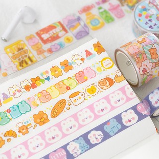 🌟PET Cute Tape เทปตกแต่ง เทปน่ารัก เทปสไตล์เกาหลี