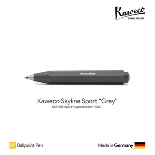 Kaweco Skyline Sport "Grey" Ballpoint Pen - ปากกาลูกลื่นคาเวโก้สกายไลน์สปอร์ต สีเทาเข้ม