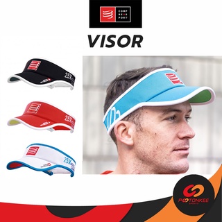 Pootonkee Sports Compressport Visor Cap หมวกครึ่งใบ หมวกใส่วิ่ง ใส่ออกกำลังกาย