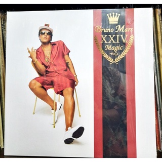 Vinyl LP แผ่นเสียงสากล Bruno Mars - XXIV magic ( LP New) ผลิตปี 2016