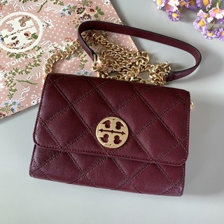 👑ผ่อน0%แท้100%👑 กระเป๋าสะพาย Tory Burch 87867 Willa Chain Wallet Crossbody