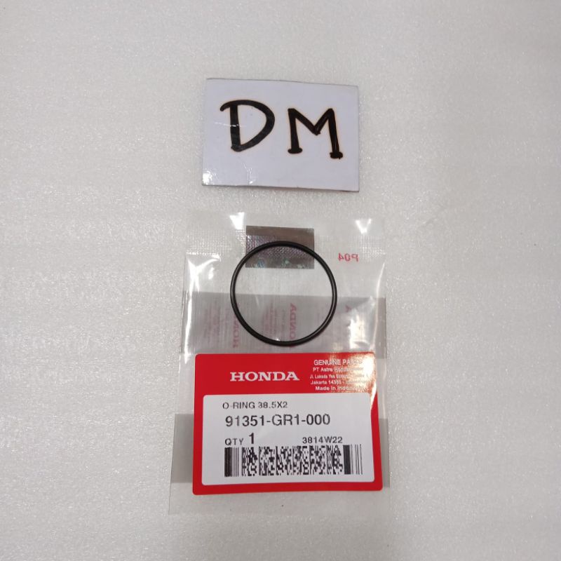 O-Ring 38.5x2 Seal Face Movable Driven oring Pully Beat 91351-GR1-000 ของแท้ Honda