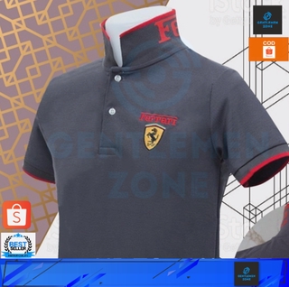 เสื้อผู้ชาย MEN เสื้อโปโล Men Polo Ferrari Cotton