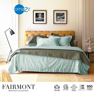 Omazz ปลอกหมอนข้าง (2ชิ้น) Collection Fairmont รหัส Ice Aqua