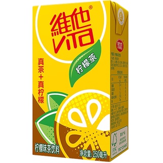 ชามะนาวจีน Vita เปรี้ยวอมหวานสดชื่น 维他奶原味和维他柠檬茶 250ml malamart