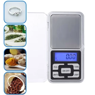 Kiprun mini Digital Scale, 0.01x500g Increment ดิจิตอลอิเล็กทรอนิกส์ mini แบบพกพาเครื่องชั่งน้ําหนักสําหรับเครื่องประดับในครัว