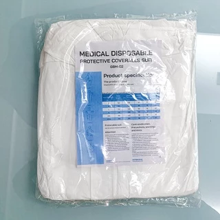 ของแท้! พร้อมส่ง ชุด PPE GBM-02 ป้องกันเชื้อโรค และสารเคมี