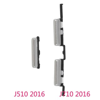 ชุดปุ่มสวิตเปิดปิดนอก Samsung J7 2016 J5 2016 J710 J510 ปุ่มเพิ่มเสียงลดเสียง Power On/off Volume Key Side Button