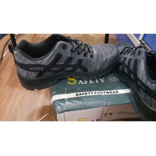 รองเท้าsafety footwear ใส่ทำงาน มีแค่ 1คู่ พร้อมส่งสีตามรูป เบอร์ 41