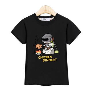 kid PUBG T-shirt เสื้อสำหรับเด็ก