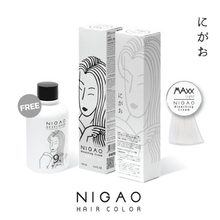 NIGAO BLEACHING CREAM MAXX LIGHT นิกาโอะ บลีชชิ่ง ครีม แม็กซ์ ไลท์ ขนาด 100มล.