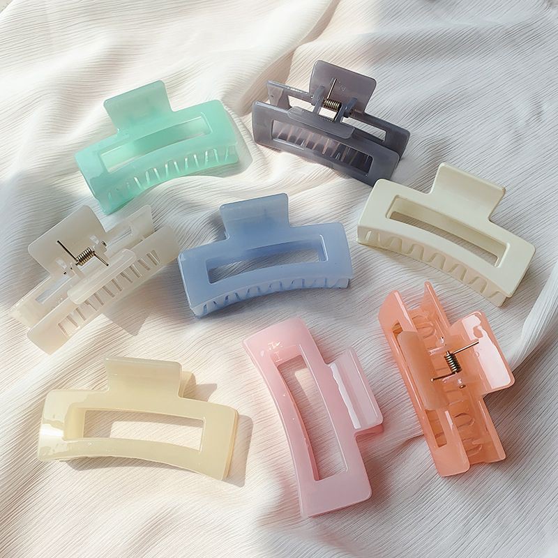 กิ๊บหนีบผม รุ่น Jelly Glossy ขนาดใหญ่  กิ๊บติดผม กิ๊ฟหนีบผม ตัวหนีบผม