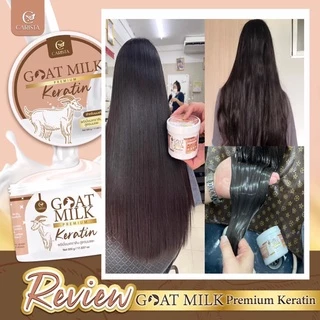 [แบบซอง] Carista Goat Milk Extra Long Hair/Premium Keratin เคราติน [50 g.][สินค้ามีให้เลือก 2 สูตร] บำรุงเส้นผม ผมร่วง