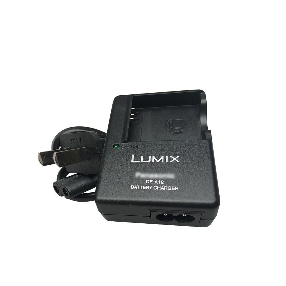 1pcs กล้องดิจิตอลแบตเตอรี่ Charger DE-A12 DE-A12B สําหรับ Panasonic DMC-FX100 FX8 FX10 FX35 FX36 FX5
