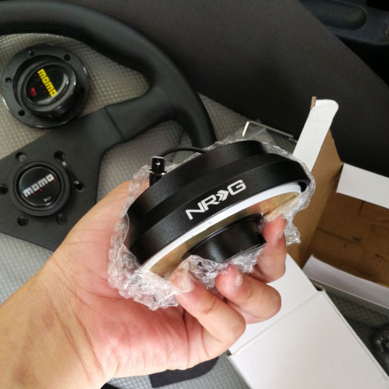 ชุดอะแดปเตอร์ฮับสั้น NRG STEERING -TOYOTA/MITSUBHI/HONDA/NISSAN/PERODUA/PROTON/JAZZ GK5/GE GD/FC FK/