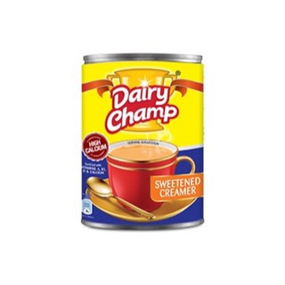 นมข้นหวานมาเลย์ Dairy Champ Sweetened creamer น้ำหนักสุทธิ 385 กรัม