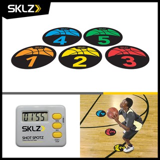 SKLZ - Shot Spotz แผ่นมาร์คจุด อุปกรณ์ฝึกซ้อมบาส