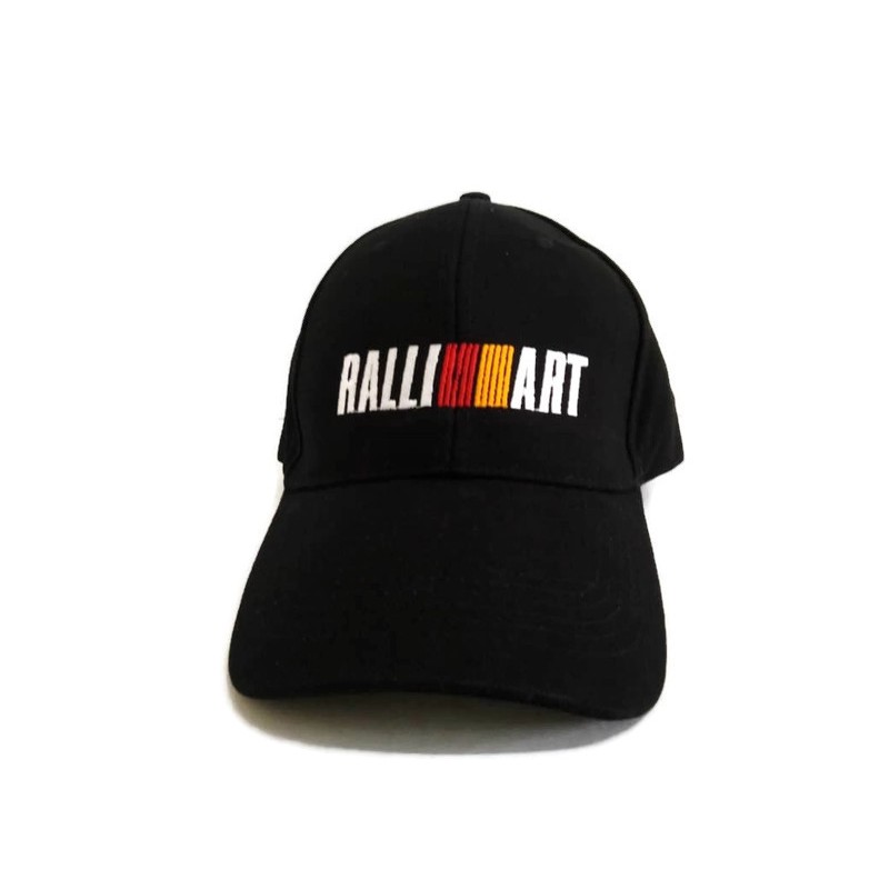 หมวกหมวกเบสบอลผ้าฝ้าย Ralliart Mitsubishi Proton Wira Saga Iswara Satria Evo Evolution Lancer GT Triton