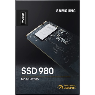 SAMSUNG 250GB SSD 980 NVME PCIE M.2 MZ-V8V250BW