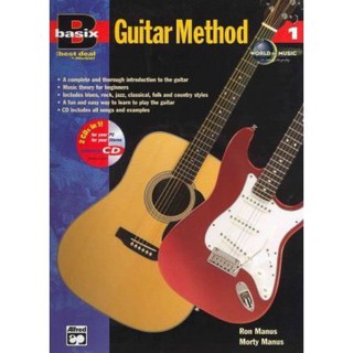 หนังสือกีตาร์ Alfred  Basix Guitar Method Book 1