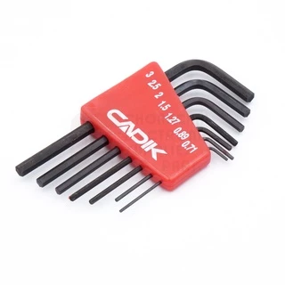 Cadik ชุดประแจหกเหลี่ยม ขนาดเล็ก แบบ มม / นิ้ว 7ตัว HEX L-Keys พกพาง่าย รุ่น MH-1 / MH-2