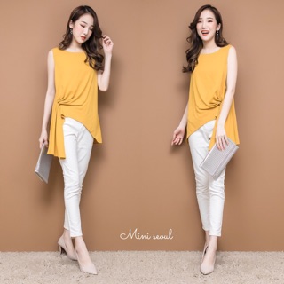 MN498🌹Sleeveless Blouse