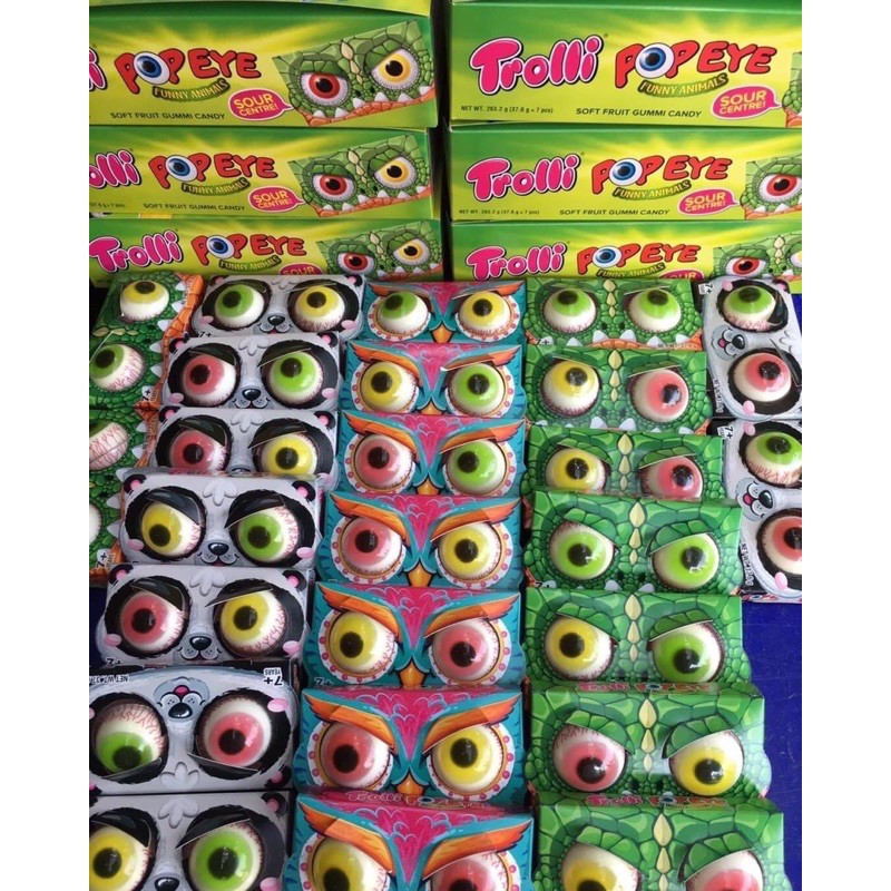 เยลลี่ลูกตา Pop eye jelly (trolli)