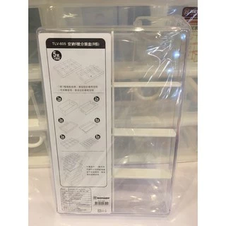 KEYWAY ถาดอะคริลิคใส 8 ช่อง อเนกประสงค์ รุ่น TLV-605