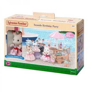 Sylvanian Families Seaside Birthday Party / ซิลวาเนียน แฟมิลี่ ซีไซด์ ชุดปาร์ตี้วันเกิดริมทะเล