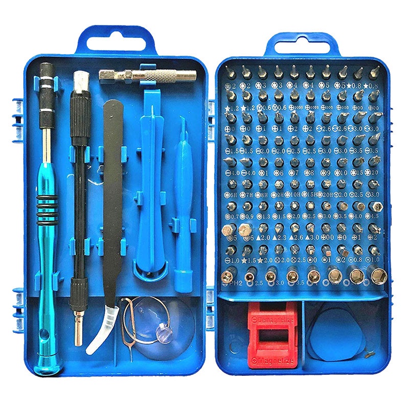Jewii 110 in1 Screwdriver Set Multi-function Precision Screwdriver Bits Torx PC Mobile Phone Device 