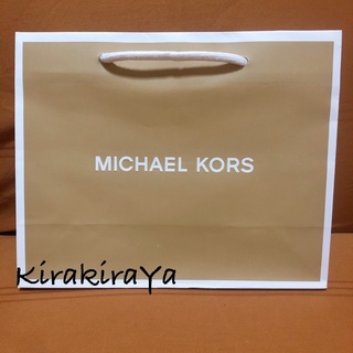 ถุงกระดาษแบร์นเนม แท้💯 Michael Kors