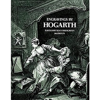 Engravings by Hogarth หนังสือภาษาอังกฤษมือ1(New) ส่งจากไทย