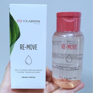 คลีนซิ่งวอเตอร์ แท้💯% My Clarins Re-Move Micellar 200ml. แยกเซ็ท มีฉลากไทยอยู่ที่กล่องเซ็ทค่ะ