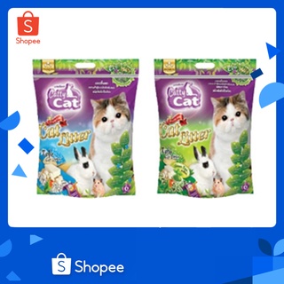 ทรายแมวเต้าหู้ catty cat ทรายธรรมชาติ ทรายอนามัย 6 ลิตร