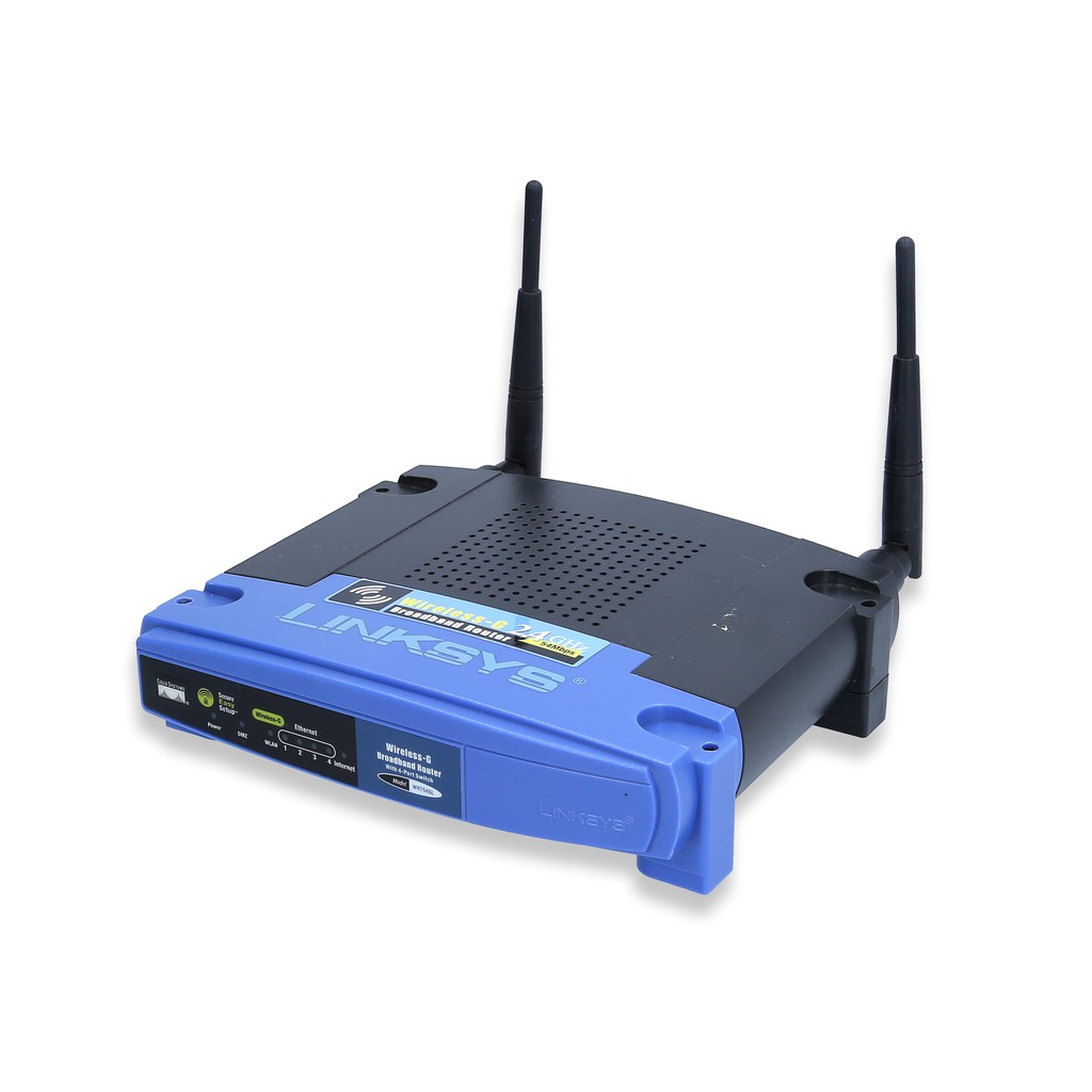 Router Linksys WRT54GL เราท์เตอร์ ไวไฟ มือสอง สภาพดี พร้อมใช้งาน ราคาถูก
