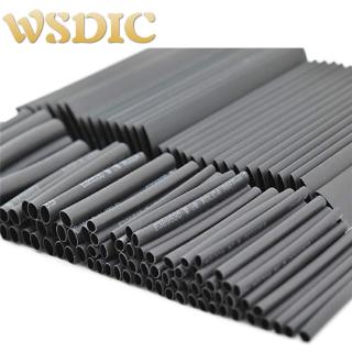 127pcs/set Black 40/80mm Insulation Assorted 2:1 Heat Shrink