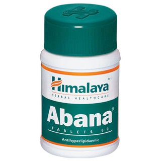 อาหารเสริม มีส่วนช่วยลดความดัน ลดไขมัน Himalaya Abana 60 เม็ด