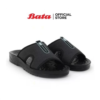 *Best Seller* Bata MENS Sandalรองเท้าแฟชั่นผู้ชายแตะลำลองแบบสวม พื้นสีดำ ผ้าด้านบนสีเทา รหัส 8692880 Mensandal Fashion SUMMER
