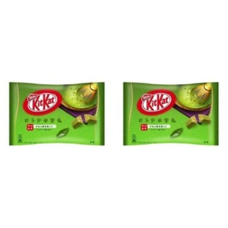 KitKat Green Tea   คิทแคทชาเขียว ขนาด 135 กรัม 2 ห่อคุ้มกว่าาาา มี (12ชิ้น/1ห่อ รวม 24 ชิ้น)