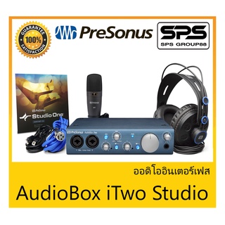 AUDIO &amp; MIDI INTERFACE ออดิโออินเตอร์เฟส รุ่น AudioBox iTwo Studio ยี่ห้อ Presonus สินค้าพร้อมส่ง ส่งไววววว ของแท้ 100%