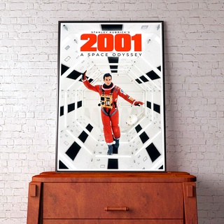 2001: A Space Odyssey (1968) Poster / A film by STANLEY KUBRICKS  / 2001 จอมจักรวาล โปสเตอร์ขนาด 33x48 cm