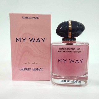 【ของแท้ 💯% 】⚡️ส่งฟรี 🚚 น้ำหอม GIORGIO ARMANI My Way Edition Nacre 90 ml.  *กล่องขาย*