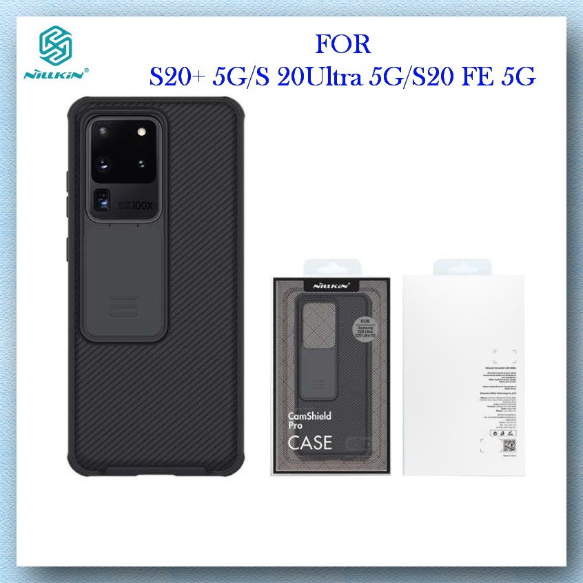 Nillkin CamShield Pro ของแท้💯% เคส Samsung S20 FE 5G/S20 Ultra 5G/S20 Plus 5G / S20 5G สไลด์กล้องเปิ