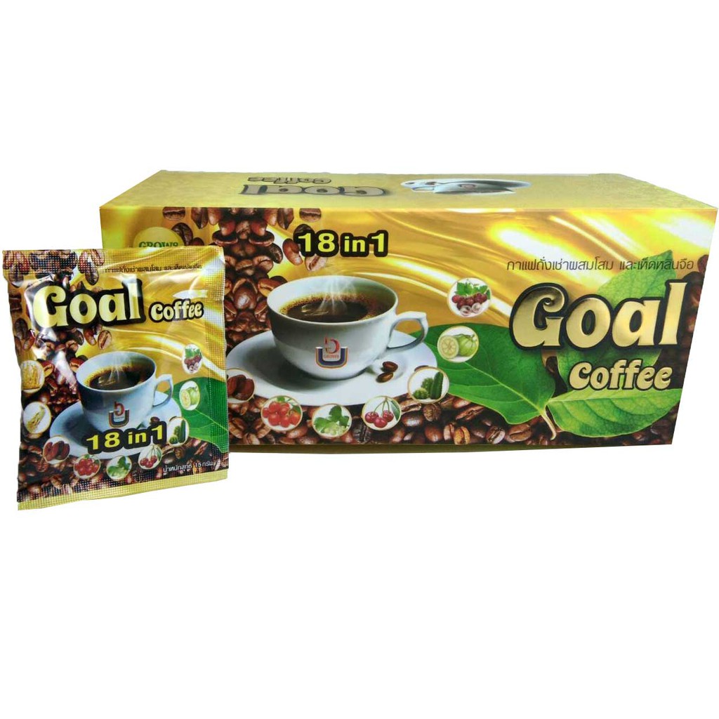 กาแฟ GOAL COFFEE 1 กล่อง