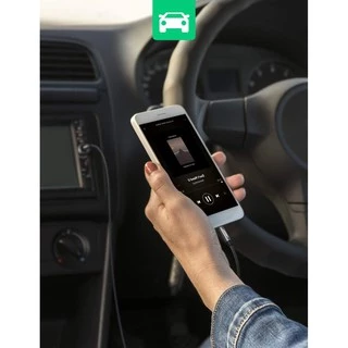UGREEN รุ่น AV112 สาย AUX 3.5mm แจ๊คต่อสัญญาณ สายยาว 0.5 - 5m สายแบบถัก