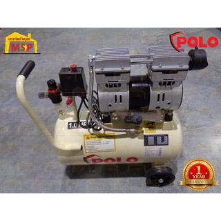 Polo ปั๊มลมออยล์ฟรี OFS-7501-24  24L  750W