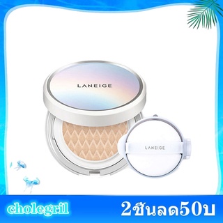 แท้100%❤️ Laneige BB Cushion Whitening ลาเนจ บีบี คุชชั่น พอ คอนโทรล  SPF 50+PA+++ [15g*2]คุชชั่นผิวเนียนฉ่ำ