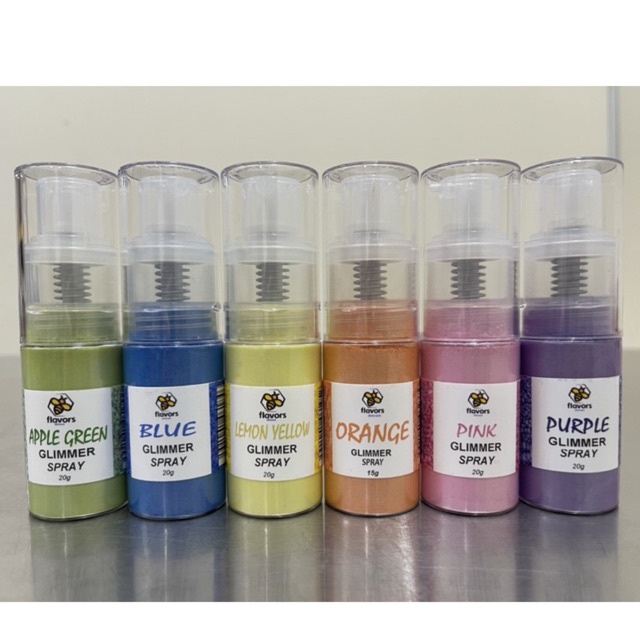 [HALAL] รส Dotcom GLIMMER SPRAY Food Colour (แป้ง) 10g